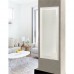 Kemik Beyaz 110cm Uzun Dikey Yatay Kullanılabilir Askılı Boy Banyo Salon Antre Şifonyer Duvar Aynası
