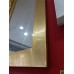 Büyük 124x64cm Altın Yaldız Varak Boy Salon Antre Komodin Etajer Portmanto Duvar Tuvalet Aynası