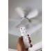 Büyük 30w Led Işıklı 52cm Direk Duya Kolay Montajlı Uzaktan Kumandalı Sinek Kovucu Tavan Pervanesi Vantilatörü Aspiratörü