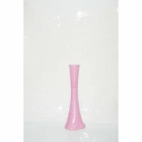 60 cm Delikli Desenli Uzun Derin Pembe Fil Ayağı Devrilmez Yıkılmaz Dengeli Geniş Tabanlı Zarif Vazo