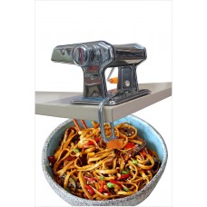 Full Paslanmaz Çelik İtalyan Makarna Erişte Hamur Spagetti Ravolli Lazanya Mantı Açma Kesme Makinesi
